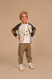 STAINS & STORIES Boys T-shirt Long Sleeve Off-White