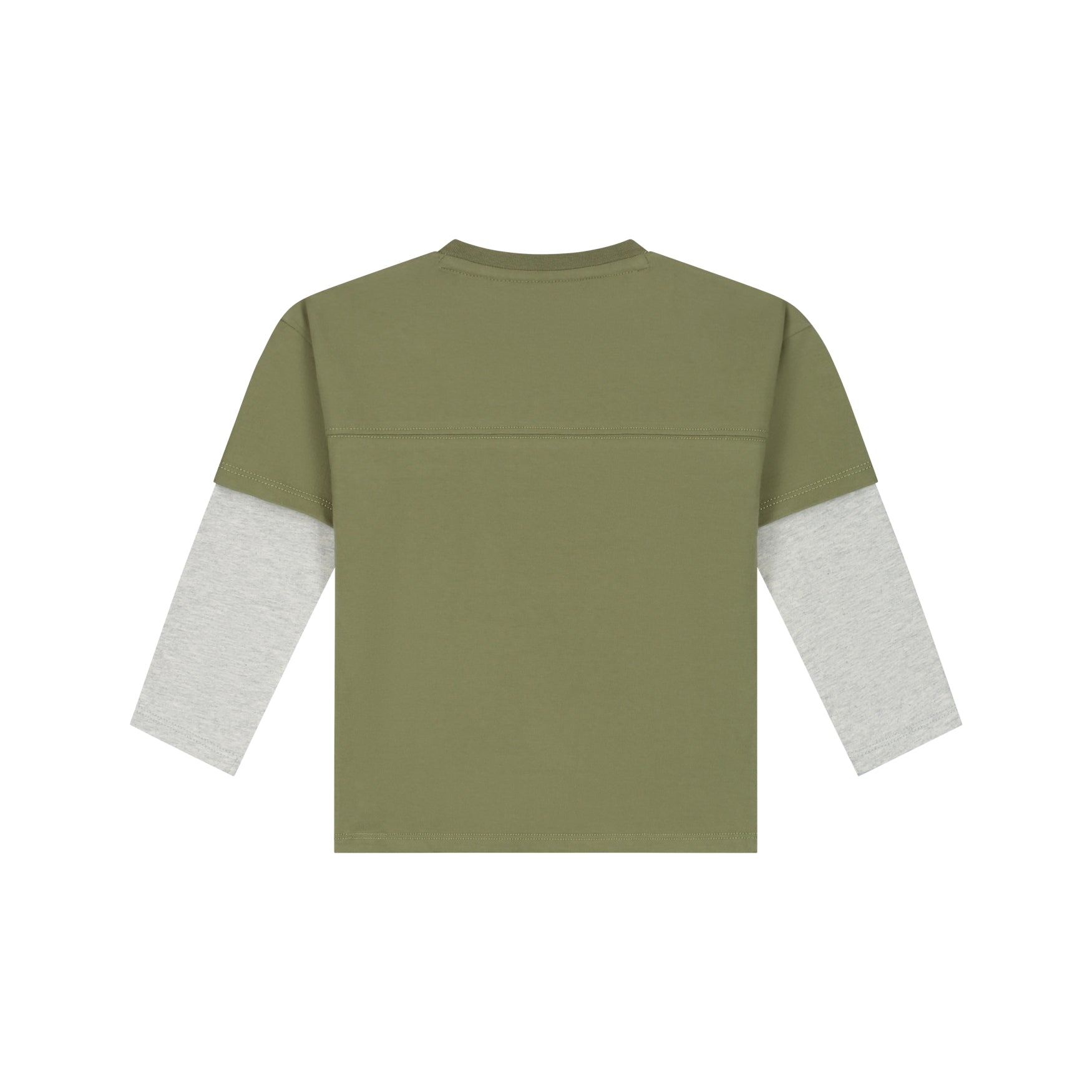 STAINS & STORIES Boys T-shirt Long Sleeve Army