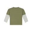 STAINS & STORIES Boys T-shirt Long Sleeve Army