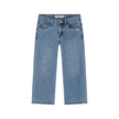 STAINS & STORIES Girls Denim Wide Leg Light Blue Denim