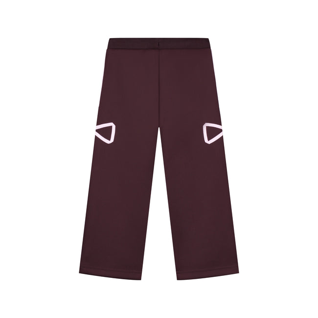 STAINS & STORIES Girls Track Pant Wine Red
