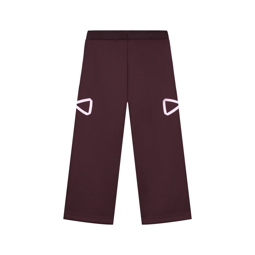 STAINS & STORIES Girls Track Pant Wine Red
