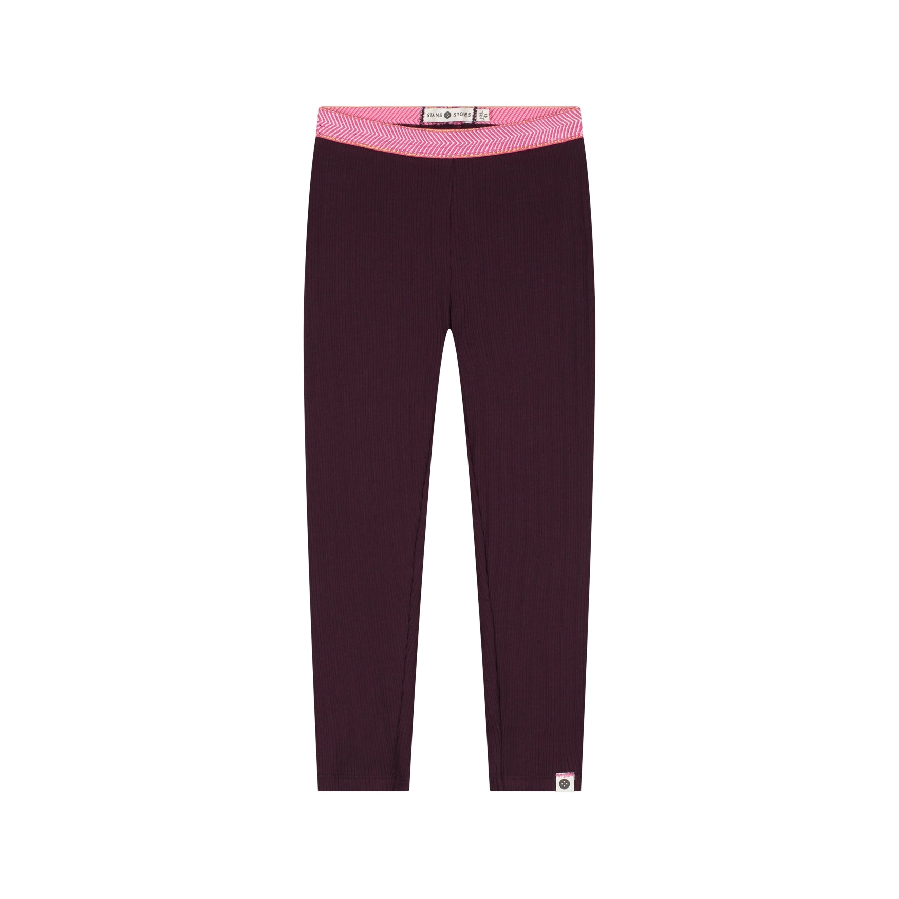 STAINS & STORIES Girls Legging Wine Red