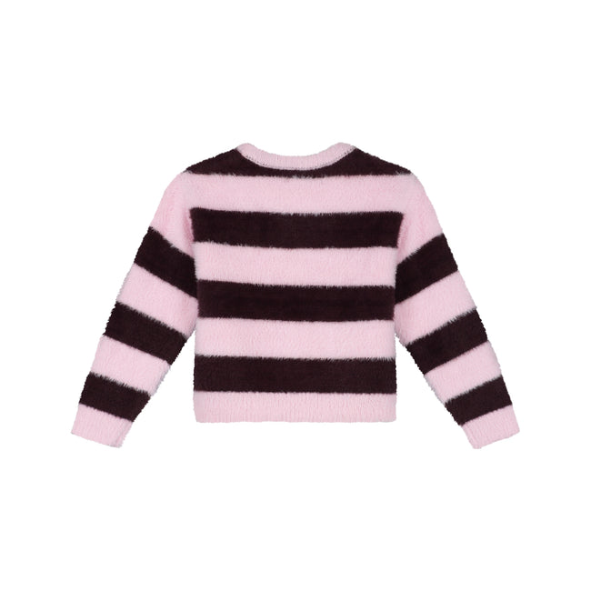 STAINS & STORIES Girls Pullover Wine Red