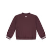 STAINS & STORIES Girls Track Cardigan Wine Red
