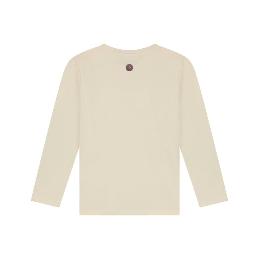 STAINS & STORIES Girls T-shirt Long Sleeve Cream