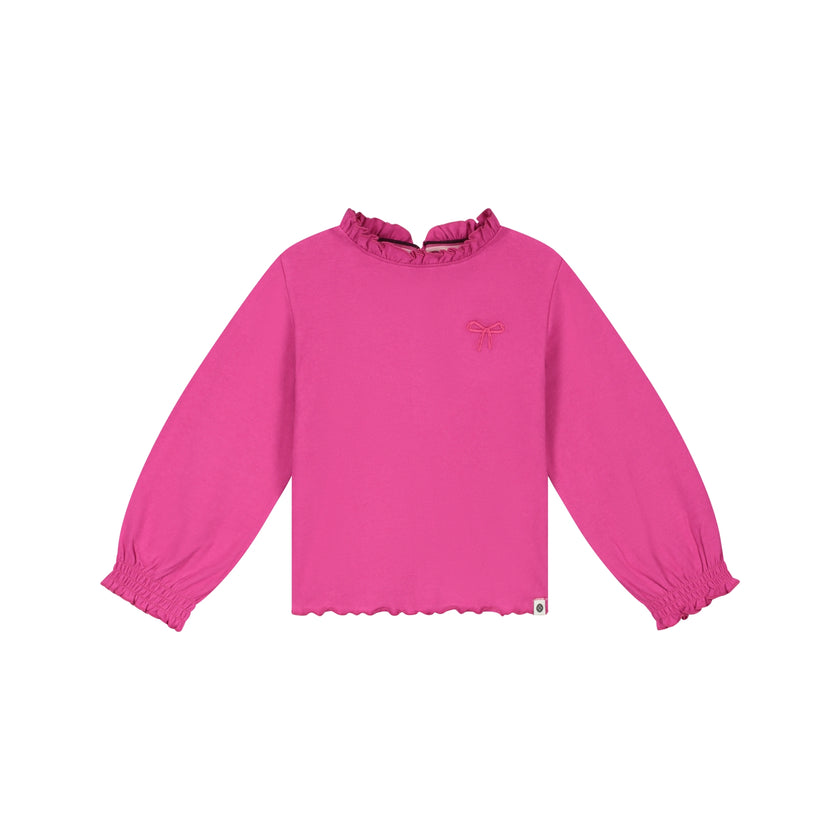 STAINS & STORIES Girls T-shirt Long Sleeve Magenta