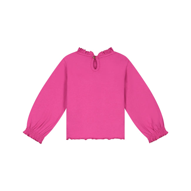 STAINS & STORIES Girls T-shirt Long Sleeve Magenta