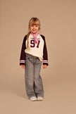 STAINS & STORIES Girls T-shirt Long Sleeve Wine Red