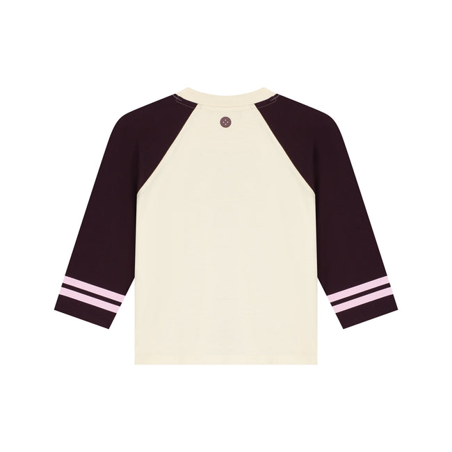 STAINS & STORIES Girls T-shirt Long Sleeve Wine Red