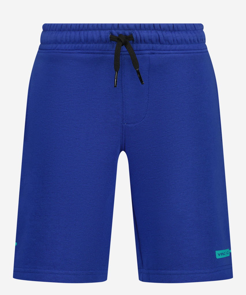 Details:  Expertly designed for maximum comfort and style, our Basic Jogg Shorts in Web blue are the perfect addition to any wardrobe. Crafted with an elastic waistband and convenient pockets, these sweat shorts offer both functionality and ease. Stay comfortable and on-trend with our versatile green shorts.  Color:  Blue  Composition:  80% Cotton / 20% Polyester  