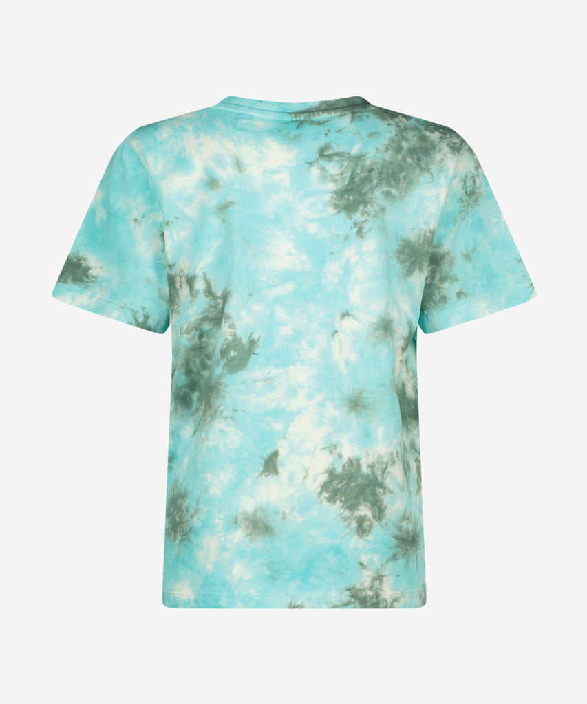 <span data-mce-fragment="1"><strong>Details: </strong></span>Experience ultimate comfort in our Houc T-Shirt Tie Dye, featuring a stylish round neckline and trendy island blue tie dye pattern. Made from high-quality fabric, this short sleeve t-shirt is perfect for any casual occasion. Elevate your wardrobe with this must-have piece.&nbsp;<br><span data-mce-fragment="1"></span><strong>Color:</strong>&nbsp; Island blue&nbsp;<br><strong>Composition: </strong> 100% Cotton&nbsp;&nbsp;