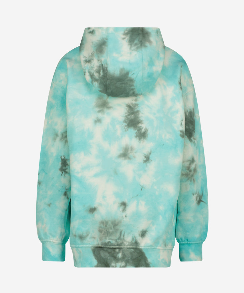 <span data-mce-fragment="1"><strong>Details:</strong>&nbsp;</span>Stay cozy and stylish with our Muco Hoody Tie Dye Island Blue. Made with ribbed arm cuffs and waistband for a comfortable fit. This hooded sweater tie dyed in island blue adds a fun and unique touch to your wardrobe. Perfect for any casual or active occasion.&nbsp;<br><span data-mce-fragment="1"></span><strong>Color:</strong> &nbsp;Island blue&nbsp;<br><strong>Composition: </strong> 100% Cotton &nbsp;