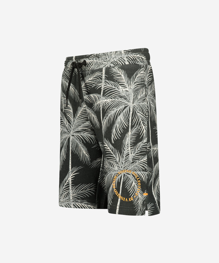 <strong>Details:&nbsp; </strong>Experience style and comfort with our Rasco Jogg Shorts. The greyish blue color and palm tree print create a unique look, while the elastic waistband ensures a perfect fit. Perfect for everyday wear or active days, these shorts will keep you looking and feeling great.&nbsp;<br><strong></strong><span><strong>Color:</strong> &nbsp;Greyish blue&nbsp;<br><strong>Composition:</strong>&nbsp; 100% Cotton &nbsp;</span>
