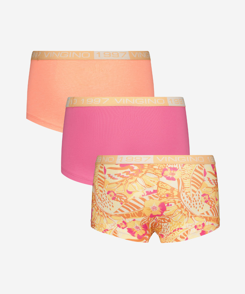 <span mce-data-marked="1" data-mce-fragment="1"><strong>Details: </strong></span>Upgrade your underwear game with this 3-pack of hipster briefs featuring a vibrant coral, leaf and sunset color. Made for comfort and style, these briefs are perfect for everyday wear. Get a pack today and enjoy the ultimate combination of fashion and function.<br><strong>Color:</strong> Leaf sunset coral&nbsp;&nbsp;<br><strong>Composition:</strong>&nbsp; 95% Cotton / 5% Elastane &nbsp;