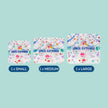 LEGAMI SNACK BAGS - SET OF 3 REUSABLE SNACK BAGS SPACE