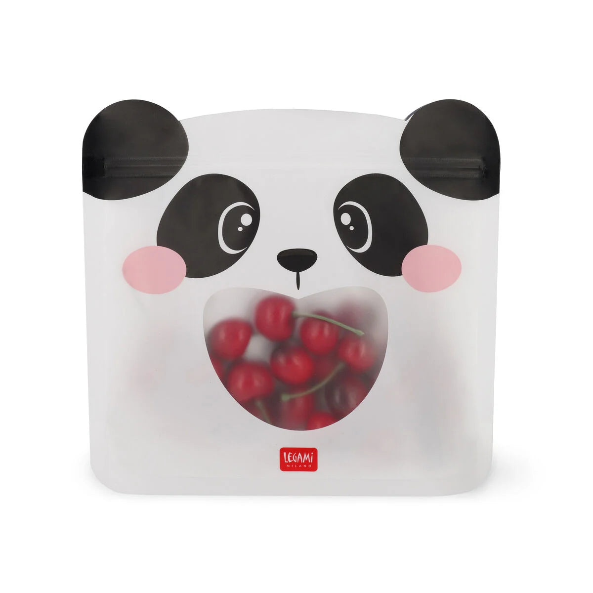 LEGAMI SNACK BAGS - SET OF 3 REUSABLE SNACK BAGS PANDA