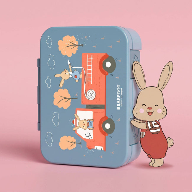 BEARFOOT Bento Box COMPACT Lunch Box 1000ml Kids