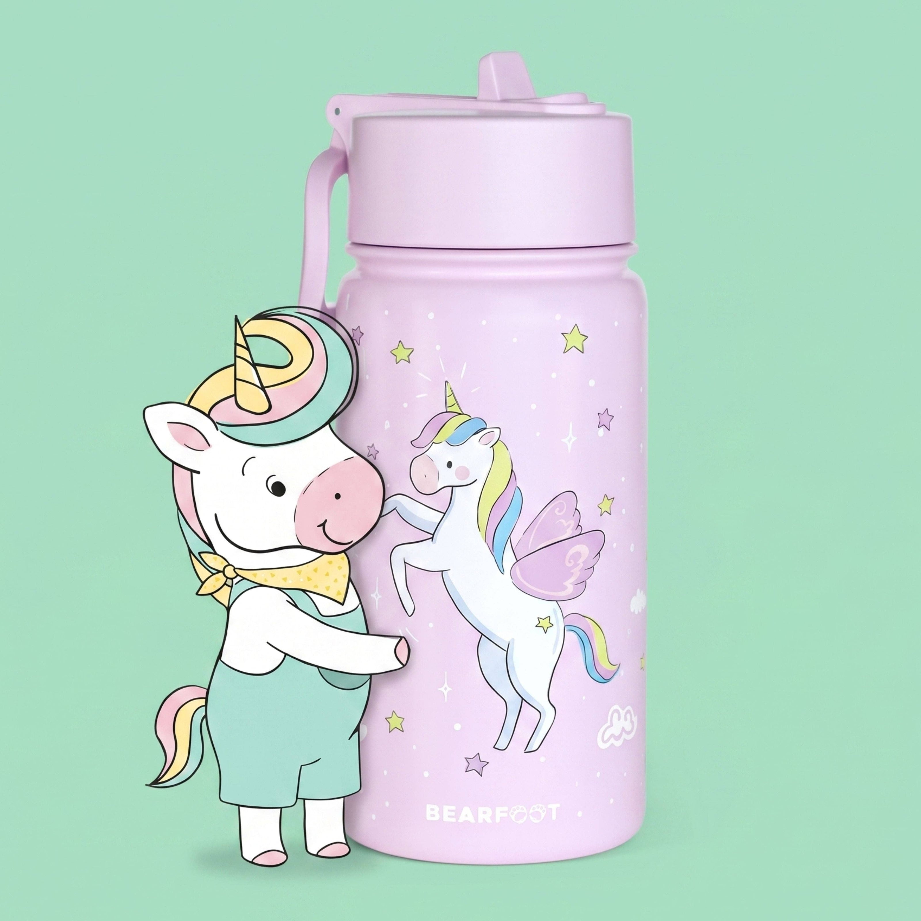 BEARFOOT Thermo Water Bottle Mermaid 350 ml Kids | Beetles & Bugs
