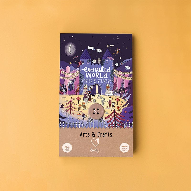 LONDJI Activity - ENCHANTED Poster&Stickers *NEW*