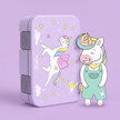 BEARFOOT Bento Box COMPACT Lunch Box 1000ml Kids