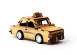 3D WOOD MODEL TAXI VEHICLE