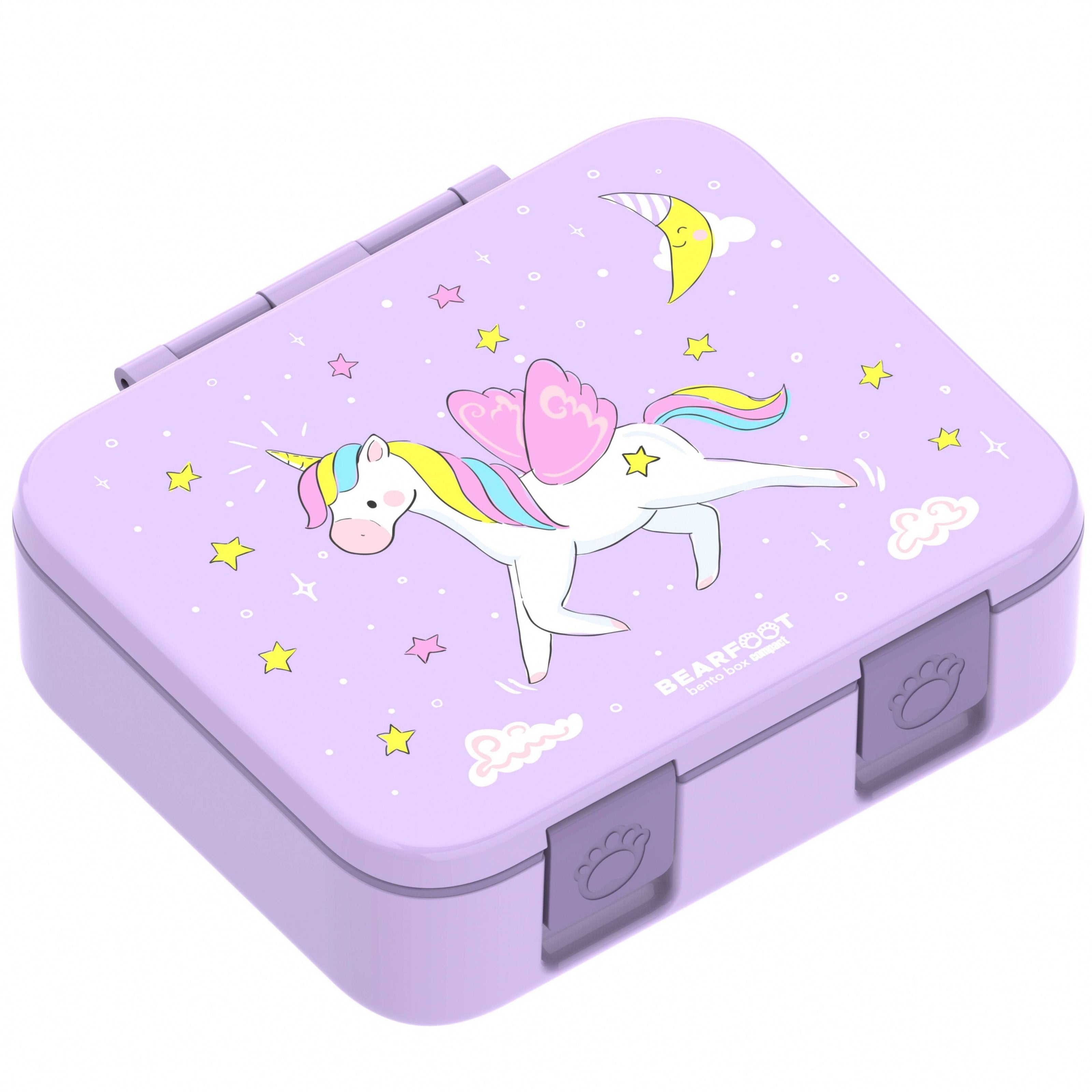 BEARFOOT Bento Box COMPACT Lunch Box 1000ml Kids