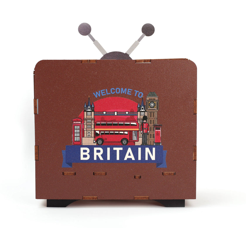 3D WOOD MODEL TV LONDON
