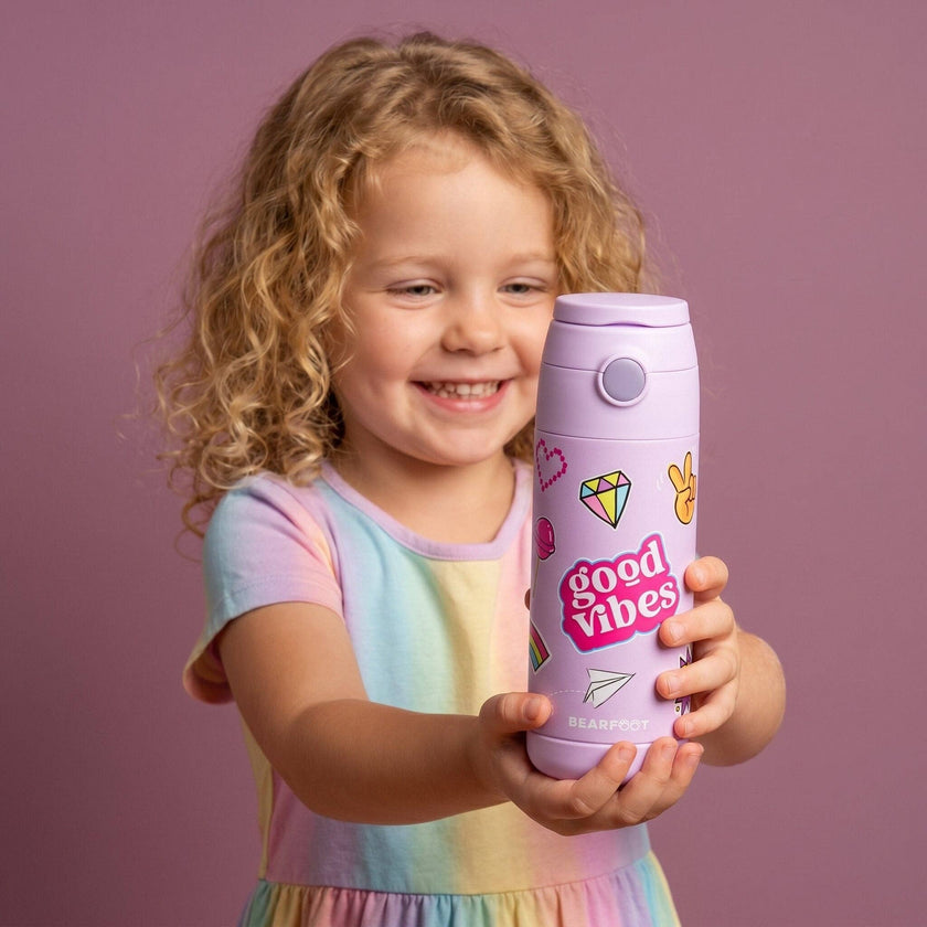 BEARFOOT Thermo Water Bottle Mermaid 350 ml Kids | Beetles & Bugs