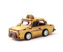 3D WOOD MODEL TAXI VEHICLE