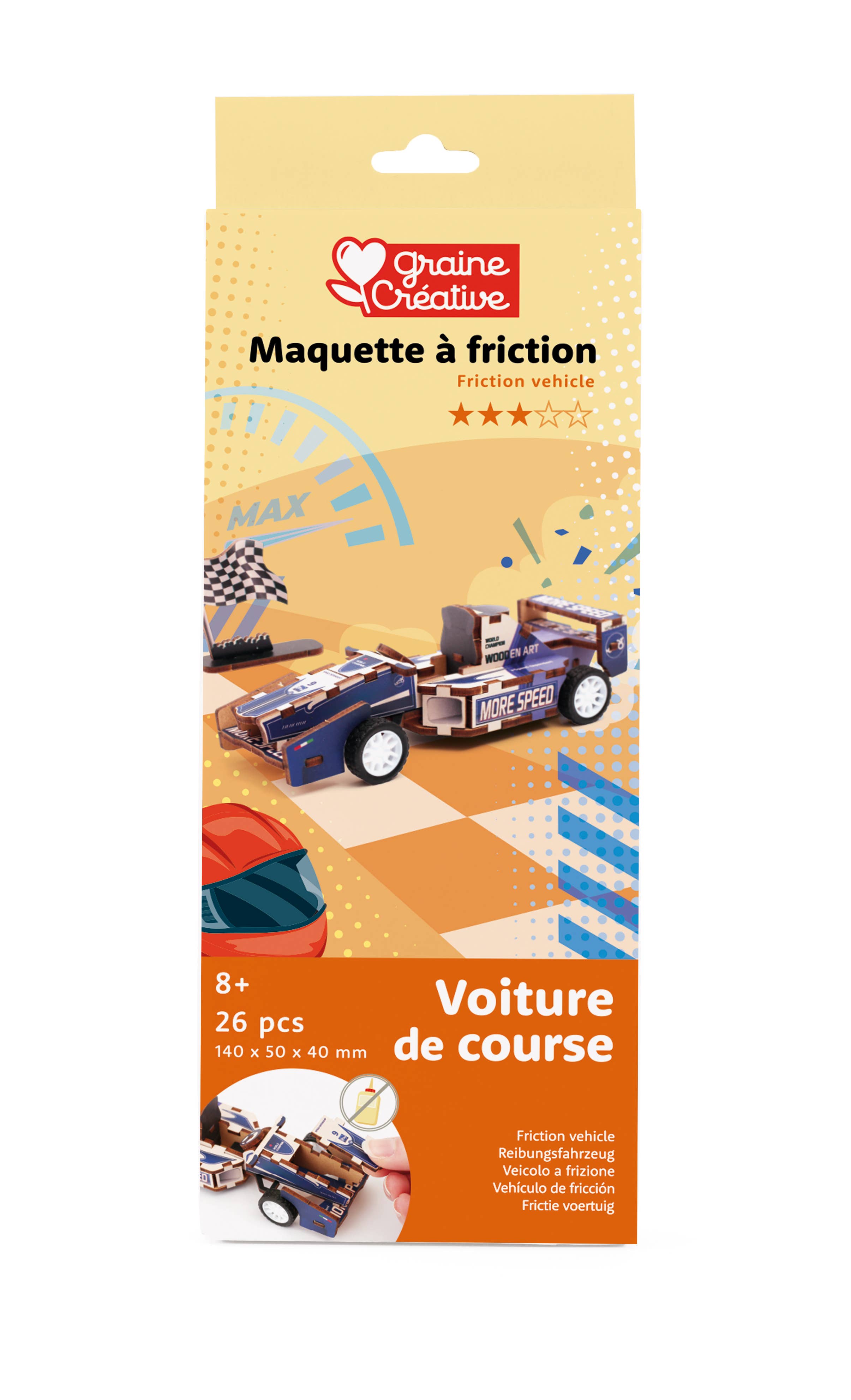3D WOOD MODEL FORMULA 1 VEHICLE