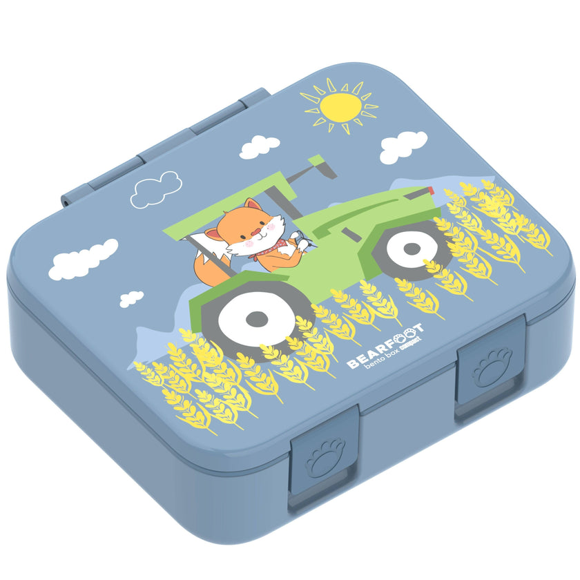 BEARFOOT Bento Box COMPACT Lunch Box 1000ml Kids