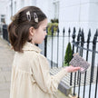 Leopard Love Scalloped Claw Clip