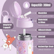 BEARFOOT Thermo Water Bottle Mermaid 350 ml Kids | Beetles & Bugs
