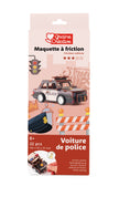 3D WOODEN MODEL POLICE VEHICLE