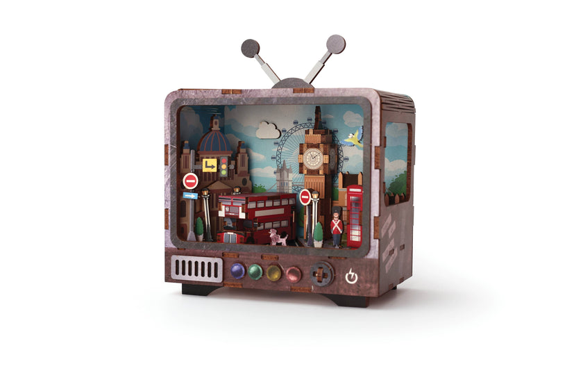 3D WOOD MODEL TV LONDON