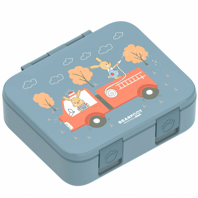 BEARFOOT Bento Box COMPACT Lunch Box 1000ml Kids