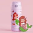 BEARFOOT Thermo Water Bottle Mermaid 350 ml Kids | Beetles & Bugs