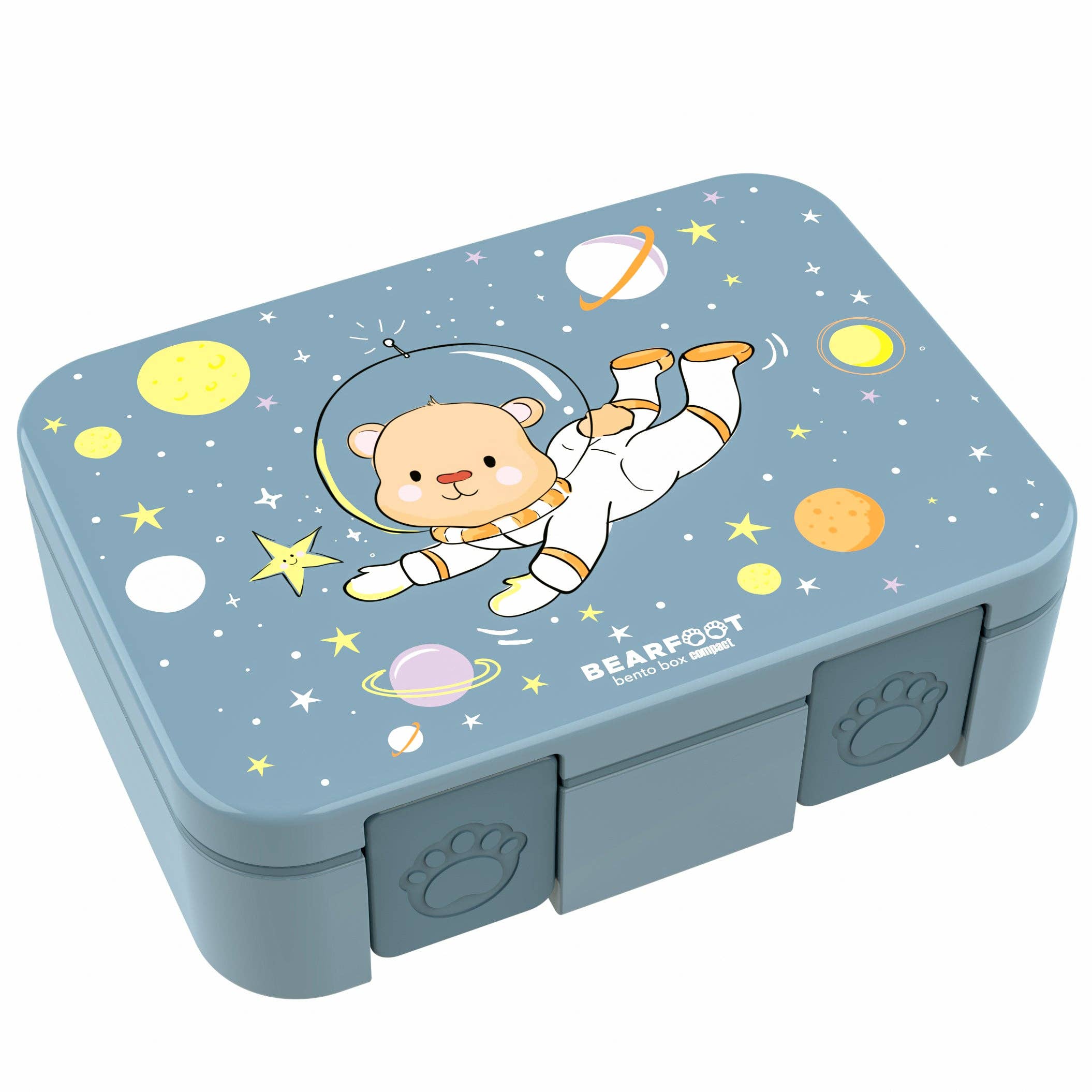 BEARFOOT Bento Box COMPACT Lunch Box 1000ml Kids