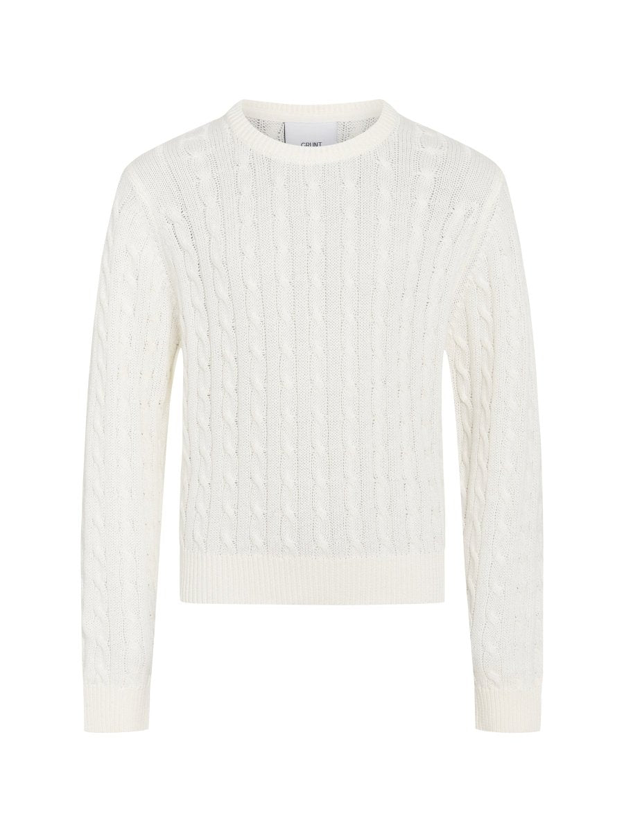 【ホワイト】CURRENTAGE CABLE PATCH KNIT URBAN RESEARCH｜CURRENTAGE CABLE PATCH KNIT | Rakuten Fashion(楽天
