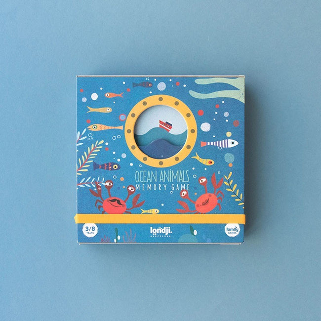 LONDJI Memory Game - OCEAN ANIMALS