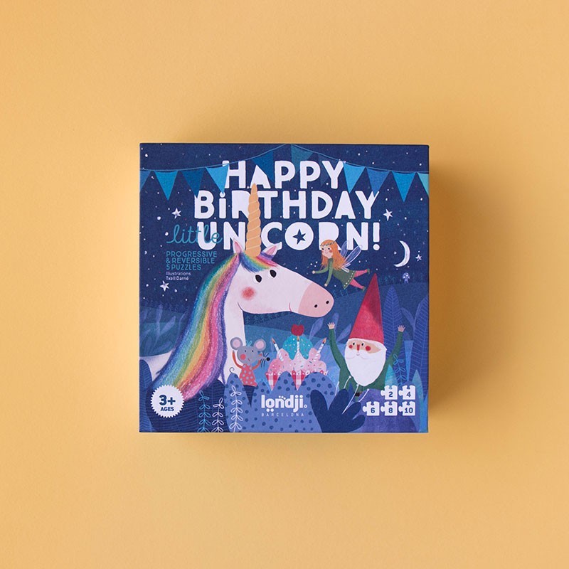 LONDJI Puzzle - HAPPY BIRTHDAY UNICORN!