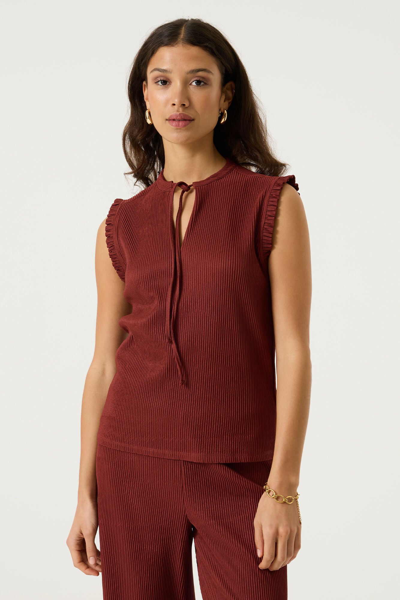 GARCIA Ladies Singlet Chili Blush