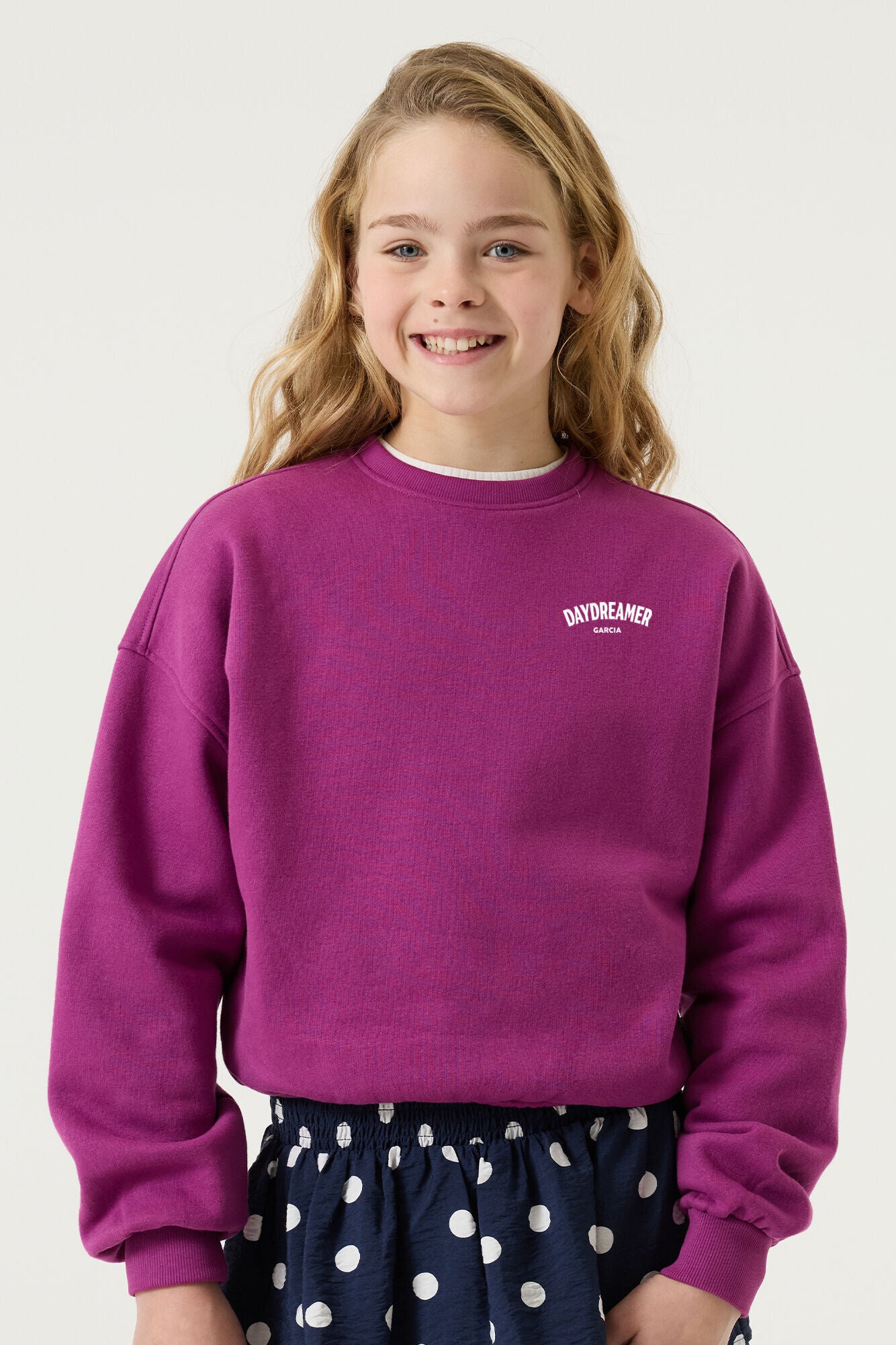 GARCIA Girls Teens Sweater Magenta Muse