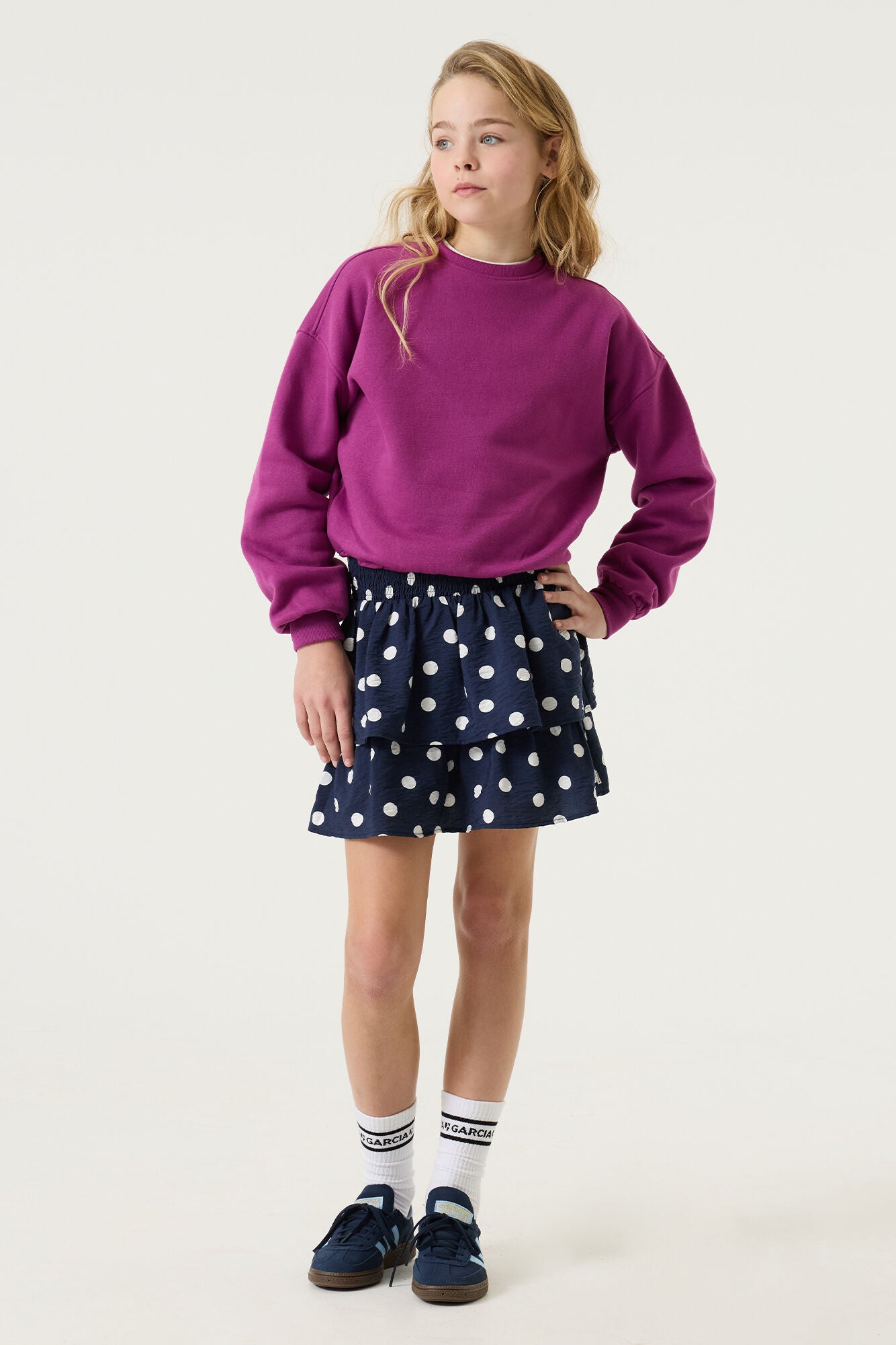 GARCIA Girls Teens Sweater Magenta Muse