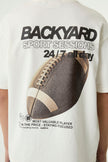 GARCIA Boys Teens T-shirt Short Sleeve Off White