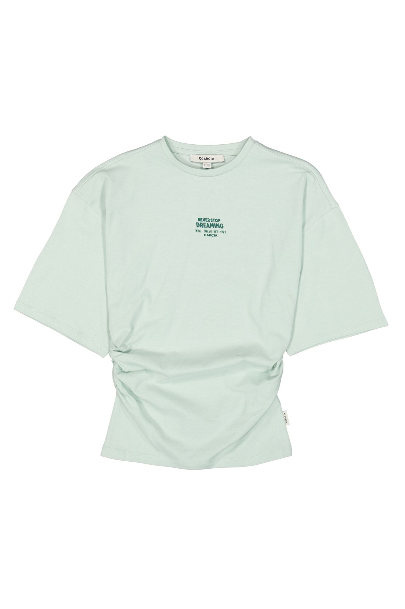 GARCIA Girls Teens T-shirt Short Sleeve Frosty Mint