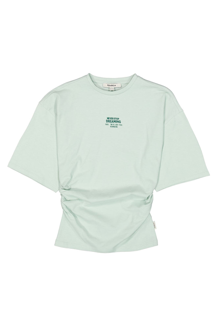 GARCIA Girls Teens T-shirt Short Sleeve Frosty Mint