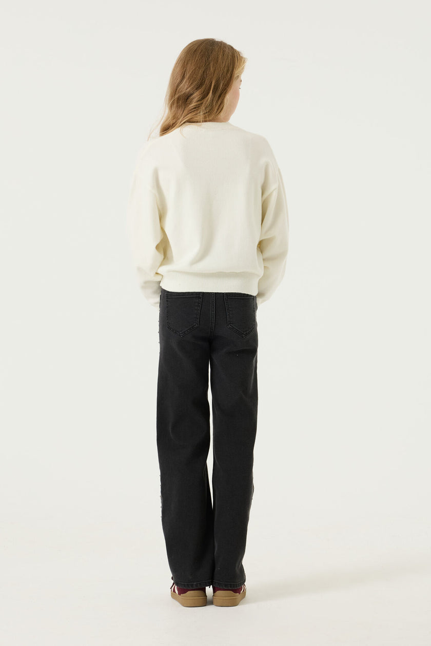 GARCIA Girls Teens Pullover Off White
