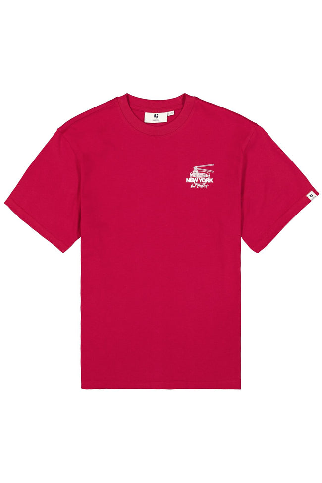 GARCIA Boys Teens T-shirt Short Sleeve Red Flame